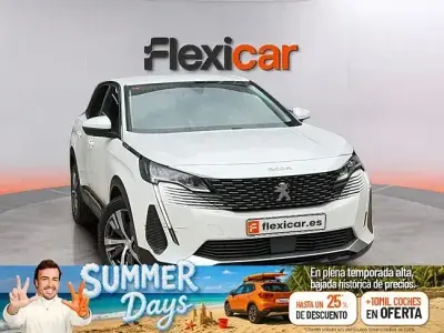 Usado Peugeot 3008 Allure 130 CV (95 kW) 2021 Blanco SUV