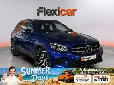 Usado Mercedes GLC220 170 CV (125 kW) 2019 Azul SUV