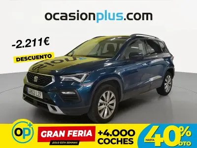 Usado Seat Ateca Style 150 CV (110 kW) 2022 Azul SUV