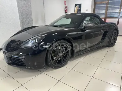 Usado Porsche 718 Boxster T 300 CV (220 kW) 2022 Negro Descapotable