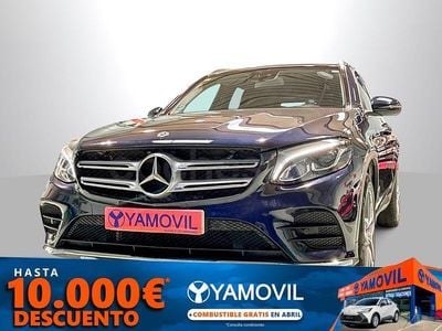 Usado Mercedes GLC250 204 CV (150 kW) 2018 Azul SUV