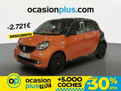 Usado Smart ForFour Passion 71 CV (52 kW) 2016 Naranja Utilitario