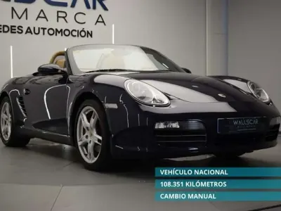 Usado Porsche Boxster S 280 CV (205 kW) 2006 Azul Descapotable