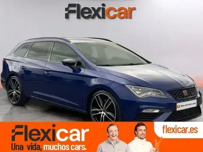 Usado Seat Leon 4Drive 300 CV (220 kW) 2019 Azul Familiar