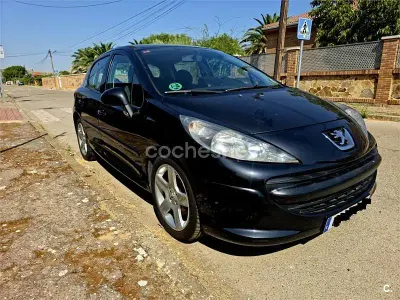 Usado Peugeot 207 Sport 95 CV (69 kW) 2008 Negro Berlina