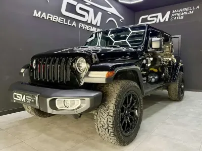 Usado Jeep Wrangler Unlimited Sahara 268 CV (197 kW) 2019 Negro SUV