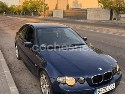 Usado BMW 316 Compact M Sport 115 CV (84 kW) 2005 Azul Utilitario