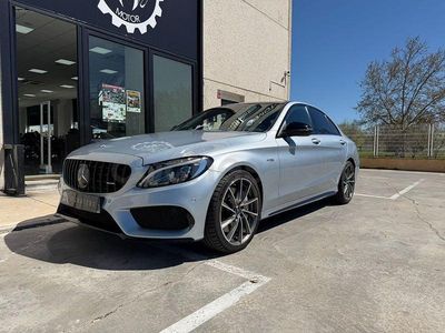 Usado Mercedes C43 AMG AMG 367 CV (269 kW) 2017 Gris / plata Berlina