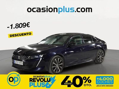 Usado Peugeot 508 GT-line 180 CV (132 kW) 2018 Azul Berlina