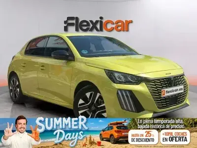 Usado Peugeot 208 Allure 100 CV (73 kW) 2025 Verde Utilitario