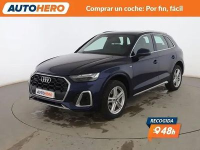 Brugt Audi Q5 S-Line 204 HK (150 kW) 2021 Blå SUV