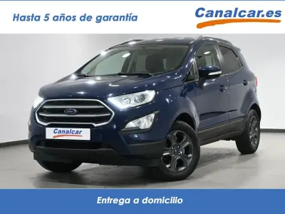 Usado Ford Ecosport Titanium 125 CV (91 kW) 2018 Azul SUV