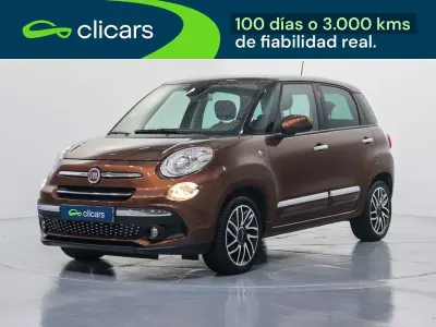 Usado Fiat 500L Lounge 95 CV (69 kW) 2018 Marrón Monovolumen