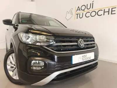 Usado VW T-Cross Advance 110 CV (80 kW) 2021 Negro SUV