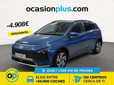 Usado Hyundai Bayon 100 CV (73 kW) 2024 Azul SUV