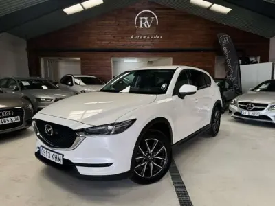 Usado Mazda CX-5 150 CV (110 kW) 2017 Blanco SUV