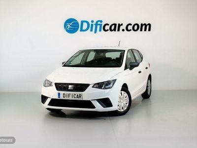 Usado Seat Ibiza Reference 80 CV (58 kW) 2019 Blanco Berlina