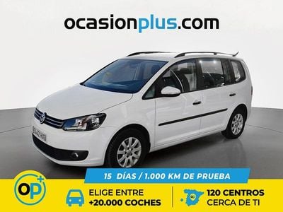 Usado VW Touran Edition 105 CV (77 kW) 2014 Blanco Monovolumen