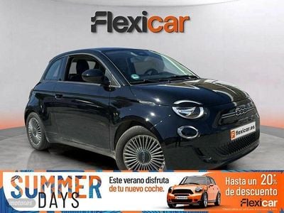 Usado Fiat 500e Action 69 kW (95 CV) 2025 Negro Berlina
