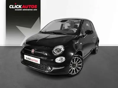 Usado Fiat 500 71 CV (52 kW) 2023 Negro Descapotable