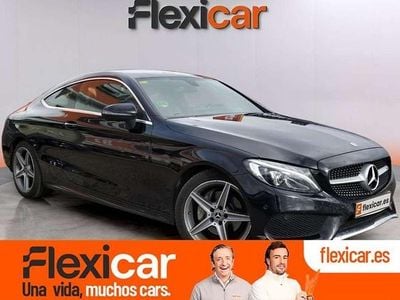 Usado Mercedes C220 170 CV (125 kW) 2018 Negro Coupe