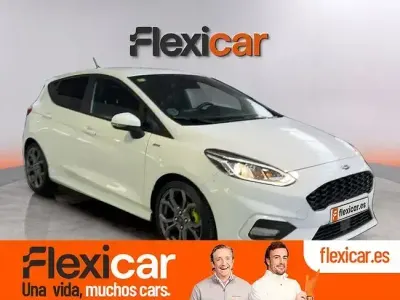 Usado Ford Fiesta ST-Line 125 CV (91 kW) 2018 Blanco Utilitario