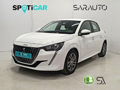 Usado Peugeot 208 Active 100 CV (73 kW) 2021 Blanco Utilitario