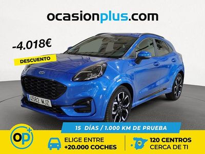 Azul Usado 2023 Ford Puma ST-Line X SUV | 17.250 € (Precio justo)