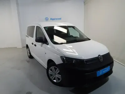 Usado VW Caddy 102 CV (75 kW) 2022 Blanco Monovolumen