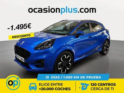 Azul Usado 2023 Ford Puma ST-Line X SUV | 16.450 € (Precio justo)