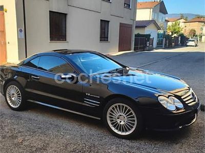 Usado Mercedes SL55 AMG AMG 476 CV (350 kW) 2003 Negro Descapotable