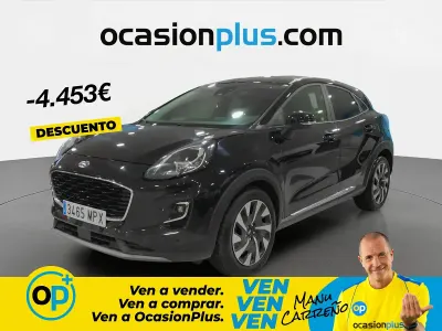 Usado Ford Puma Titanium 125 CV (91 kW) 2024 Negro SUV
