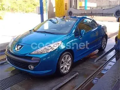 Begagnad Peugeot 207 CC 110 HK (80 kW) 2007 Blå Cab