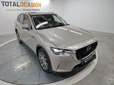 Usado Mazda CX-60 Exclusive-Line 327 CV (240 kW) 2023 Gris / plata SUV