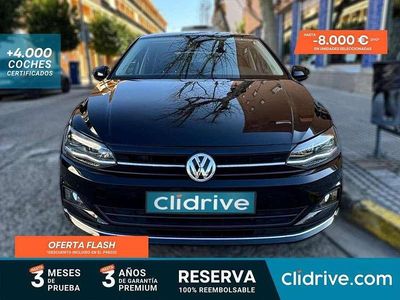Usado VW Polo Sportline 95 CV (69 kW) 2018 Negro Utilitario