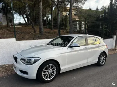 Usado BMW 116 116 CV (85 kW) 2015 Blanco Utilitario
