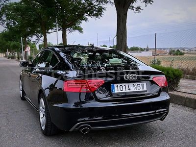 Negro Usado 2014 Audi A5 Sportback Utilitario | 17.500 € (Precio justo)