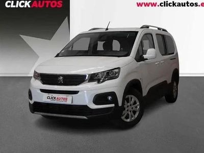 Usado Peugeot Rifter Allure 100 CV (73 kW) 2021 Negro Monovolumen