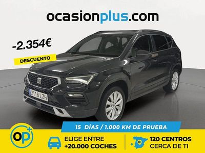 Usado Seat Ateca Style 150 CV (110 kW) 2022 Negro SUV