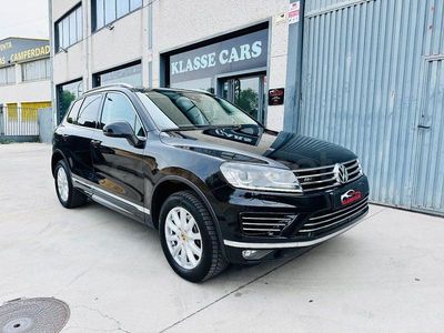Usado VW Touareg R-line 262 CV (192 kW) 2016 Negro SUV
