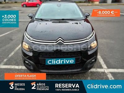 Negro Usado 2018 Citroën C3 PureTech Berlina | 6590 € (Precio justo)