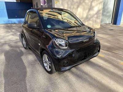 Negro Usado 2021 Smart ForTwo Electric Drive Descapotable | 11.399 € (Buen precio)