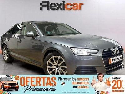 Usado Audi A4 150 CV (110 kW) 2017 Gris Berlina