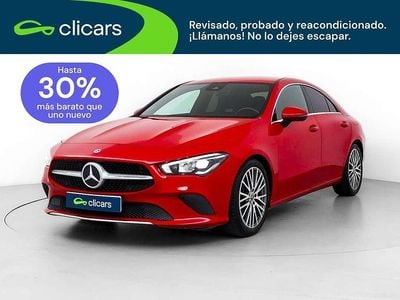 Usado Mercedes CLA180 136 CV (100 kW) 2019 Rojo Berlina