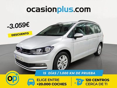 Usado VW Touran Business 150 CV (110 kW) 2021 Gris Monovolumen