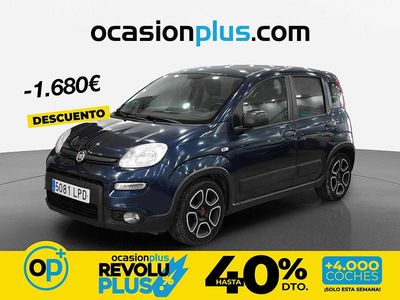 Usado Fiat Panda City Life 70 CV (51 kW) 2021 Azul Utilitario