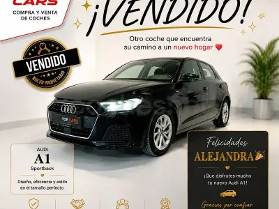 Usado Audi A1 Sportback Comfort 116 CV (85 kW) 2019 Negro Utilitario