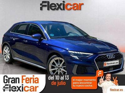 Usado Audi A3 S-Line 150 CV (110 kW) 2023 Azul Berlina