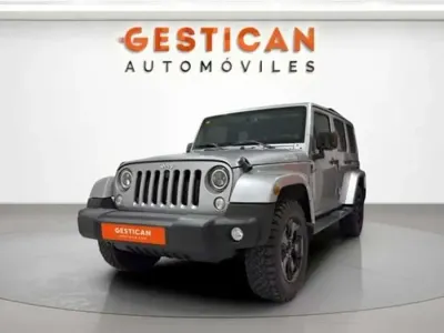 Usado Jeep Wrangler Sahara 199 CV (146 kW) 2014 Gris SUV