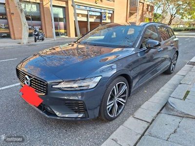 Usado Volvo V60 450 CV (330 kW) 2022 Azul Familiar